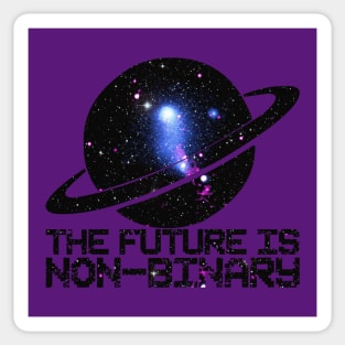 The Future is Non-binary Sticker